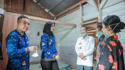Wagub Jihan Nurlela Tinjau Langsung Rumah Penyintas TBC di Tulang Bawang