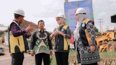 Wagub Jihan Nurlela Groundbreaking Tiga Ruas Jalan di Pringsewu, Targetkan Kondisi Jalan Mantap 100 Persen pada Akhir 2029
