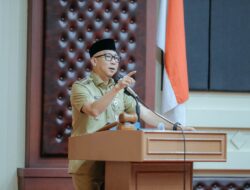 Gubernur Rahmat Mirzani Djausal Pimpin Rakor Peningkatan Produksi Pangan