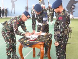 Dansat Brimob Pimpin Upacara Pelantikan Batalyon,A Serah Terima Danden Genana dan Kabag ops Sat Brimob