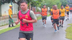 Jajaran Kodim 0410/KBL Laksanakan Giat Kesamaptaan Jaga Kebugaran.