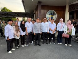 JPKP provinsi Lampung Kawal kepulangan Walpres Gibran Rakabuming Raka Usai Kunjungan kerja diLampung.
