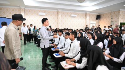 Tinjau Pelatihan Vokasi di SMKN 4 Bandar Lampung, Wapres Dukung Penguatan SDM Berdaya Saing Global