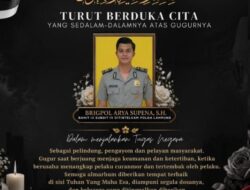 Gugur Dalam Tugas Brigader Arya Supena Di Tembak Pelaku Curanmor.
