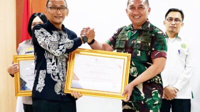 Kodam XXI/RI ,Meraih Dua Penghargaan Dari Kanwil DJPB Provinsi Lampung