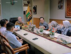 Wagub Lampung Jihan Nurlela, Menerima Audiensi dari Pengurus Organisasi Inisiatif Lampung Sehat