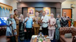 Wagub Jihan Nurlela Merima Kunjungan KPI Pusat dan KPI Lampung
