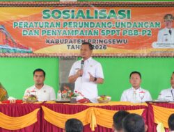 Bupati Pringsewu Buka Sosialisasi Perda No.1 Tahun 2024 Tentang Pajak Dan Retribusi Daerah