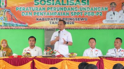 Bupati Pringsewu Buka Sosialisasi Perda No.1 Tahun 2024 Tentang Pajak Dan Retribusi Daerah