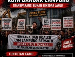 HIMATRA Dan Koalisi LSM Lampung Bersatu Gelar Rapat,Desak  dan Usut Tuntas Dugaan penyimpangan diDinas PUPR Bandar lampung