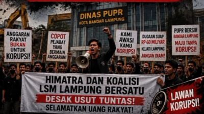 HIMATRA Dan Koalisi LSM Lampung Bersatu Gelar Rapat,Desak  dan Usut Tuntas Dugaan penyimpangan diDinas PUPR Bandar lampung
