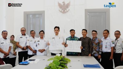 PT TASPEN KC Bandar Lampung dan Pemkab Lampung Selatan Resmi Perpanjang MoU