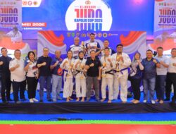 Kontingen polda Lampung Borong 4 Mendali Hari pertama Yudo cup  kapolri 2026