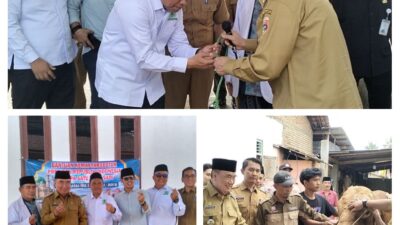 Bupati Tangganus Serahkan Sapi Bantuan Presiden Prabowo Seberat 1 Ton Lebih.