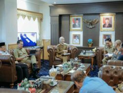 Wagub Jihan Nurlela Terima Kunjungan Kontingen Daerah yang akan Mengikuti Jamnas Pramuka XII