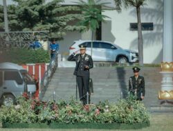 Pemprov Lampung Gelar Upacara Peringatan Hari Lahir Pancasila, Bertindak sebagai Inspektur Upacara Pangdam XXI/Radin Inten