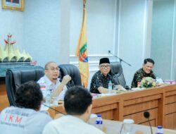 Gubernur Rahmat Mirzani Djausal  Menerima Jajaran Pimpinan Pusat Ikatan Keluarga Minang,Apresiasi Kontribusi Masyarakat Minang