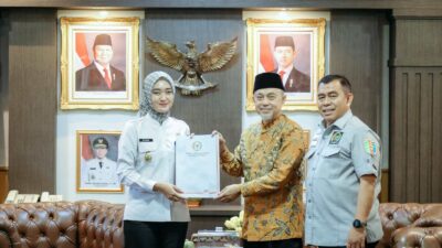 Wagub Jihan Nurlela Terima Kunjungan Kerja Wakil Ketua DPD RI Tamsil Linrung