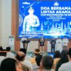 Wagub Jihan Nurlela Bersama  Forkopimda, Tokoh Agama, dan Tokoh Masyarakat Hadiri Doa Bersama Lintas Agama