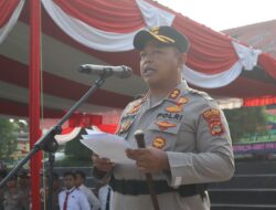 Kapolres Way Kanan Pimpin Upacara Kenaikan Pangkat 44 personel Periode 1 Juli 2026