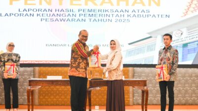 Pemkab Pesawaran Pertahankan Opini WTP Selama 10 Tahun Berturut-turut