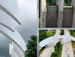LSM PRO RAKYAT Laporkan Dugaan Mangkraknya Proyek Tugu  Exit Tol Kota Baru ITERA KeJagung RI