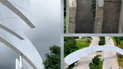 LSM PRO RAKYAT Laporkan Dugaan Mangkraknya Proyek Tugu  Exit Tol Kota Baru ITERA KeJagung RI