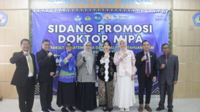 Kontribusi Bidang Biomedik ,dr Putu Ristyaning Ayu Raih Gelar Dokter ke-33 FMIPA UNILA.