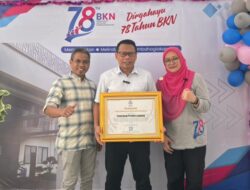 Pemprov Lampung Raih Penghargaan Adhi Manawa Nugraha Madya dari BKN