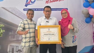 Pemprov Lampung Raih Penghargaan Adhi Manawa Nugraha Madya dari BKN
