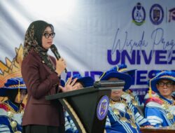 Wagub Jihan Nurlela Hadiri Wisuda Perdana Universitas Indonesia Mandiri di Kabupaten Lampung Selatan