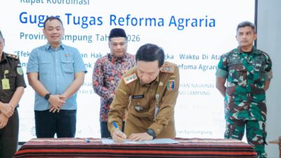 Sekdaprov Marindo Buka Rakor GTRA, Komitmen Wujudkan Reformasi Agraria Untuk Kesejahteraan Rakyat