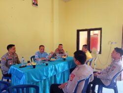 Kapolsek Umpu Semenguk dan Jajaran Bersama KA Subsektor Negeri Agung Gelar Ngopi Bareng dengan Camat Negeri Agung
