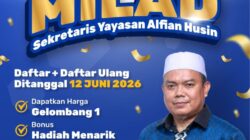 Selamat Milad Teruntuk Sekretaris IIB Darmajaya yang juga Ketua DPD PAN Kota Bandar lampung.