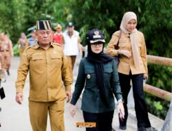 Bupati Nanda Tinjau Sejumlah Infrastruktur di Kecamatan Punduh Pedada dan Marga Punduh