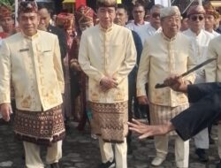 Raja Jawa  di Tanah Lampung Diberi Gelar Adat Menjadi Simbol  Bergesernya Politik Dilampung.