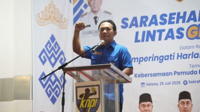 Ketua KNPI Lampung Iqbal Ardiansyah Nilai Polri Berhasil Rebut Kembali Hati Rakyat