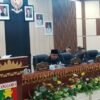 DPRD Setujui Tiga Ranperda,Banggar dan Pansus Sampaikan Hasil Pembahasan