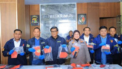 Polda Lampung Tangkap 212 Pelaku dan Bongkar Sindikat Kejahatan