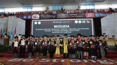 Unila Gelar Wisuda Periode VI 2025/2026, Luluskan 966 Mahasiswa