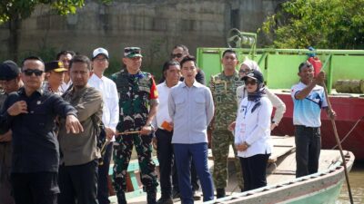 Wapres Gibran dan Wagub Jihan Pantau Pembangunan Jembatan Way Bungur, Percepat Konektivitas Antarwilayah