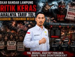 Laskar Bandar Lampung kritik keras Mahalnya Tarif Tol Bakauheni -Terbanggi
