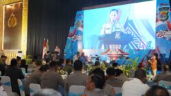 Sinergi TNI-Polri Semakin Solid, Danrem 043/Gatam Hadiri Syukuran HUT Bhayangkara  ke-80 Polda Lampung