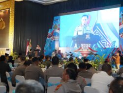 Sinergi TNI-Polri Semakin Solid, Danrem 043/Gatam Hadiri Syukuran HUT Bhayangkara  ke-80 Polda Lampung
