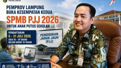 Tekan Angka putus Sekolah, Pemprov Melalui Disdikbud Buka Pendaftaran SPMB Pendidikan Jarak jauh 2026