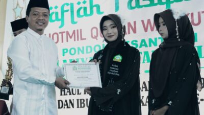 Bupati Riyanto Pamungkas  Hadiri Pengajian Akbar Ponpes Salafiyah Miftahul Ulum