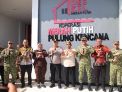 Danrem 043/ Gatam Dampingi Pangdam XXI RI,Tinjau KDKMP Pulung Kencana