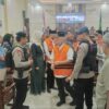 Gegana Lampung Amankan Jalannya Sidang Kasus KPK di PN Tanjung Karang