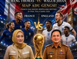 Thomas dan Wagub Jihan Jagokan Perancis Vs Argentina di Final.
