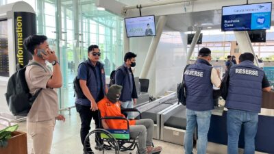 Polda Lampung Berhasil Mengamankan DPO kasus Narkotik Dari Aceh